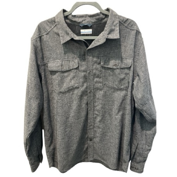 Columbia Other - Columbia Men’s XL Gray Button Down Shirt Outdoor